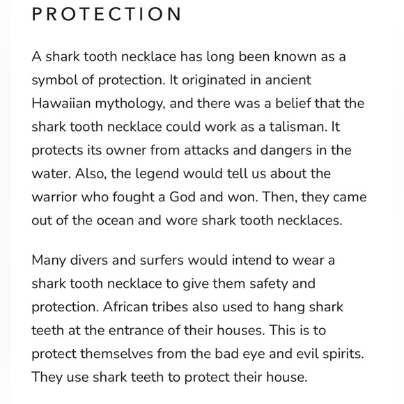 Shark Tooth Necklace Hawaii California Surf Beach Ocean Lucky Souvenir Wild Life - Picture 7 of 11